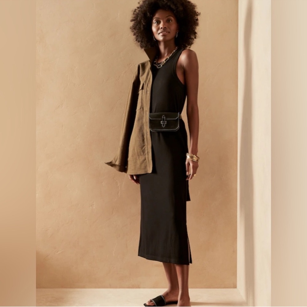 NWT Banana Republic Ribbed Tank Dress